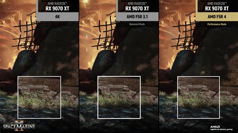 AMD представила FSR 4 — ИИ-апскейлинг, который сделает изображение ...