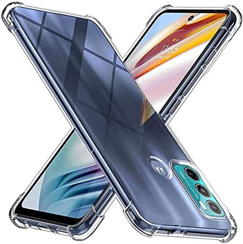 FITSMART Flexible Shockproof Crystal Clear TPU Soft Bumper Back Cover ...