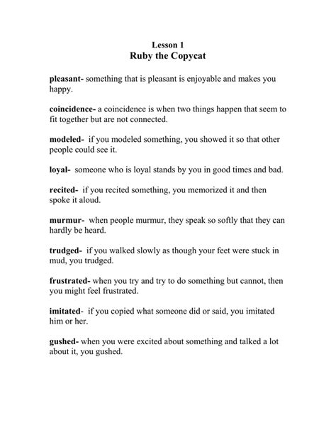 Image result for Ruby Bthe Copy Cat