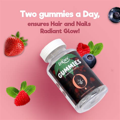 Best Biotin Gummies for Hair & Nails | EriCare Hair Gummies – EriCare®