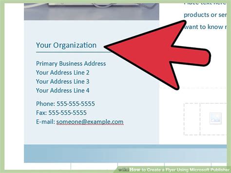 Image result for How to Make a Flyer Using Publisher