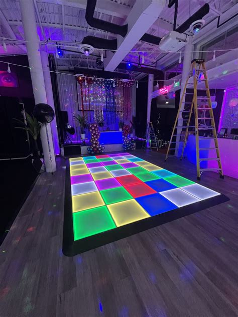 Neon Dance Floor Rent LED Dance Floor West Palm Beach FL