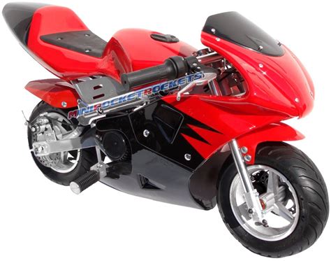 Mini Crotch Rocket Bikes | 28 MPH Gas Mini Pocket Rocket Bike | 40cc ...