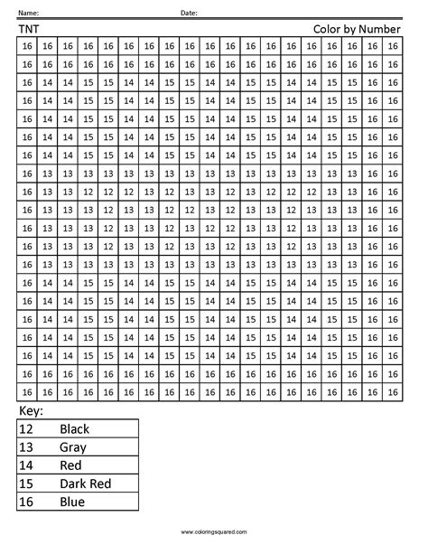 Image result for Minecraft Math Coloring Sheets