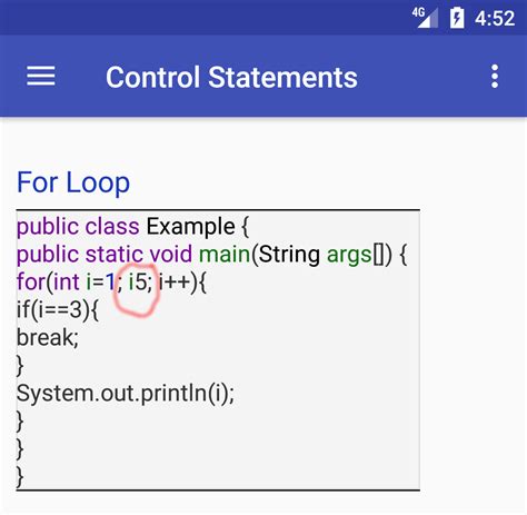 Image result for Android Java Syntax