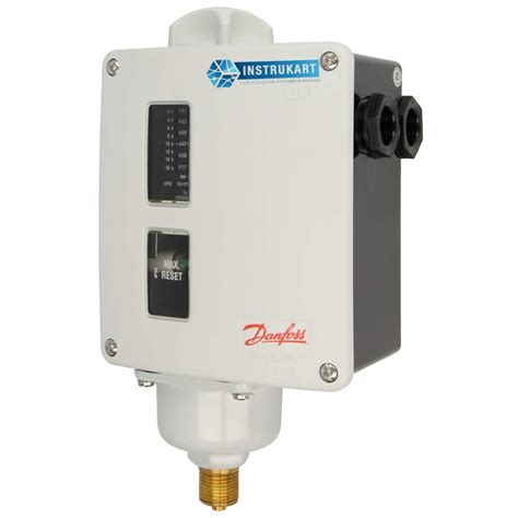 Danfoss Pressure Switch (Range: 0.07 to 0.16 bar) with Pressure ...