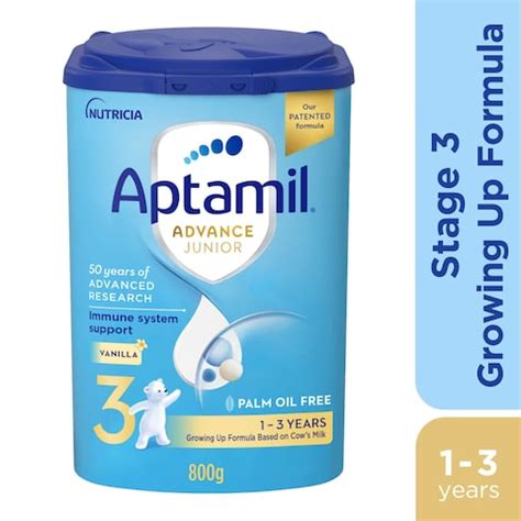 Buy "Aptamil Advance Junior 3 Growing Up Formula From 1-3 Years 800g ...