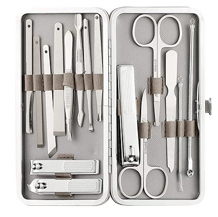 Beauté Secrets Manicure Set Nail Clippers Kit Manicure Pedicure Gift ...