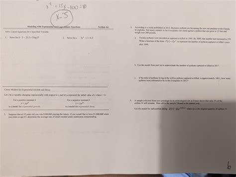 How to Solve Logarithmic Models 的图像结果