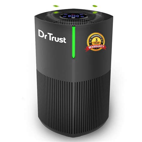 Dr Trust USA Zurich Portable Room Air Purifier, HEPA Filter UV 4 Stage ...