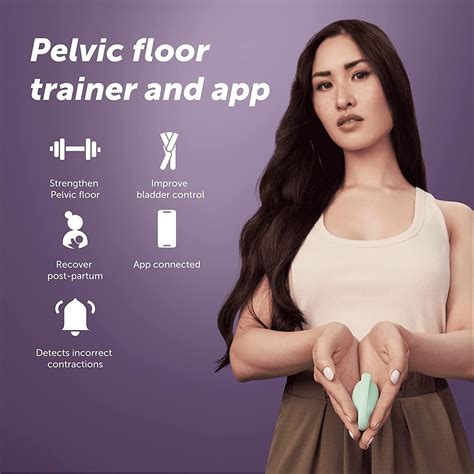 Elvie Women's Pelvic Floor Trainer - App Controlled Smart Kegel ...