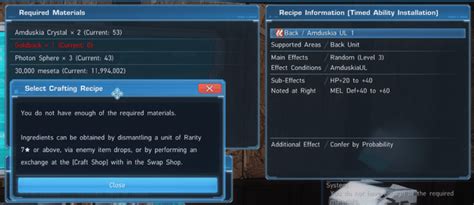 Image result for PSO2 Crafting