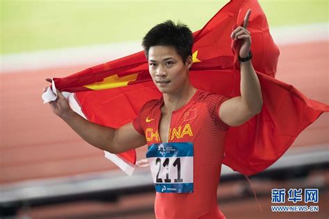苏炳添夺得男子百米冠军 - 中国军网