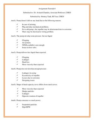 6a. Tutorial Sheet Phase Rule - School of Chemistry and Biochemistry ...