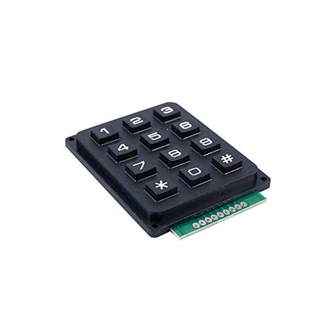 3x4 Keypad MCU Board Matrix Array Switch Tactile – REES52
