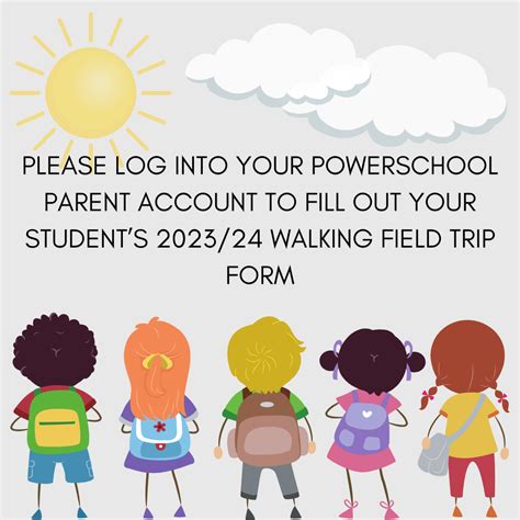 WALKING FIELD TRIP FORM 2023/2024 | Centennial School