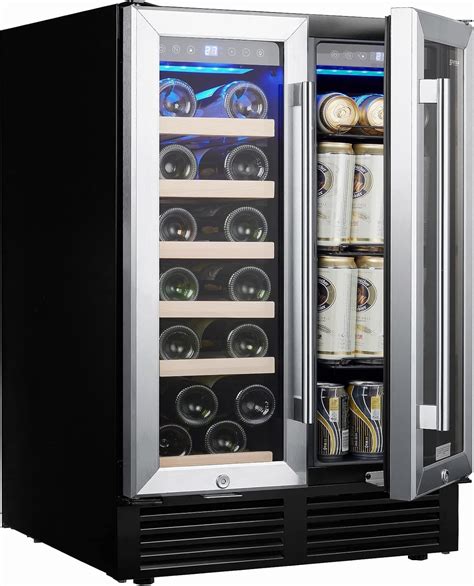 Freestanding Beverage Refrigerator Accommodate Temperature - Home ...