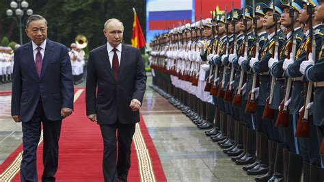 Putin meets Vietnamese leaders as US accelerates military build-up in ...