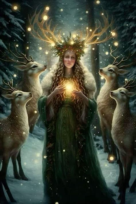 Pin by Stacy Holmstedt on Seasons: Winter | Solstice art, Pagan art ...