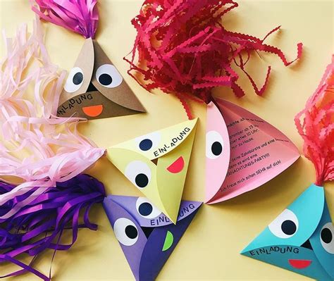 Einladung Kindergeburtstag Basteln Frosch