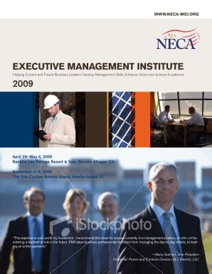 Fillable Online apps necanet B2009b EMI Brochure with registration form ...