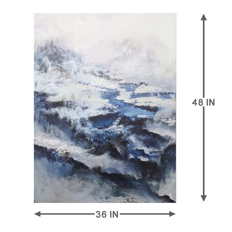 Blue Ocean Gallery Art Canvas Wall Art, 36x48 | At Home