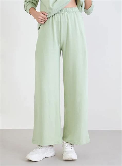 Styli Green Oversized Printed Hoodie and Joggers Co-Ords for Women ...