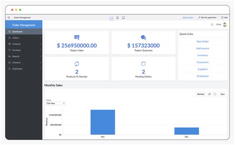 Free Custom Order Management Software | Zoho Creator