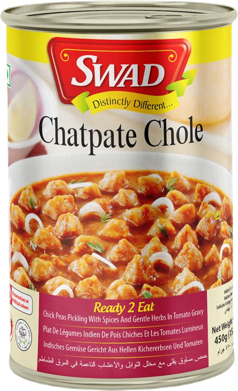 SWAD Ready to Eat Chatpate Chole 450g – swad.shop