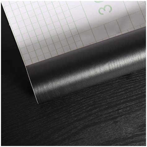 VEELIKE Black Wood Grain Contact Paper – Veelike