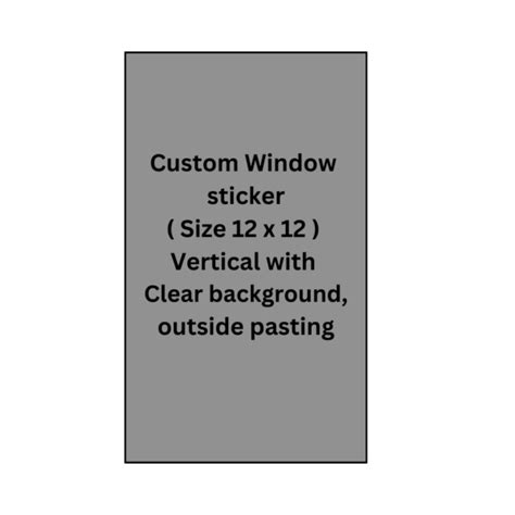 Window Sticker - Serve Print
