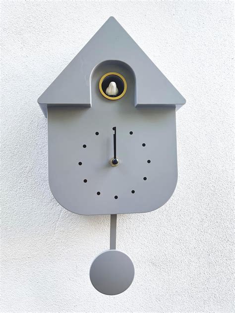 SPRING LIFE Cuckoo Clock Wall Clock Chalet-Style Modern Design with ...