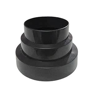 CAMCASA Chimney Pipe Size Converter Adapter – 4 to 5 to 6 Inch Diameter ...