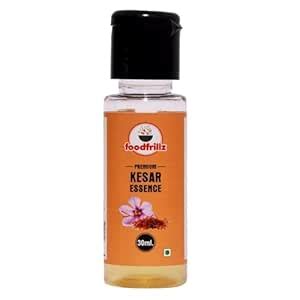 foodfrillz Kesar (Saffron) Flavour Essence, 30 ml : Amazon.in: Grocery ...
