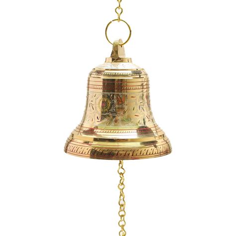 Giri - Hanging Bell With Chain | Pooja Bell | Hanging Door Bell