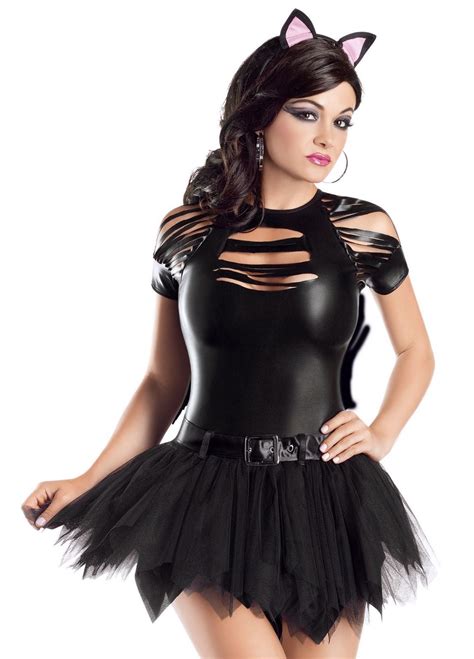 Meow. Black cat. | Plus size costume, Halloween outfits, Costumes for women
