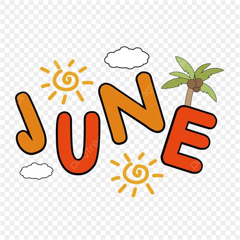 June Month Clip Art