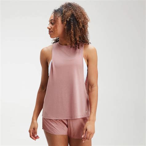 Women's Drop Armhole Vest | Pink |MYPROTEIN™