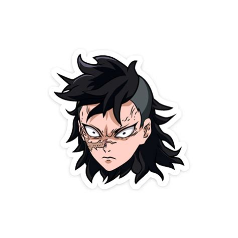 Genya Shinazugawa demon slayer anime sticker – Fantastick