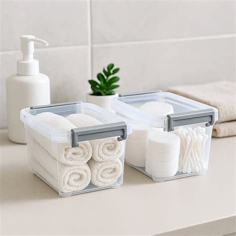 Buy Regan Mallory Set of 2 Polypropylene Storage Boxes from Home Centre ...