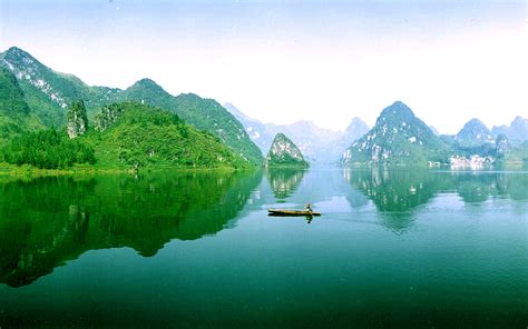 春季桂林山水风光摄影图片_大图网图片素材