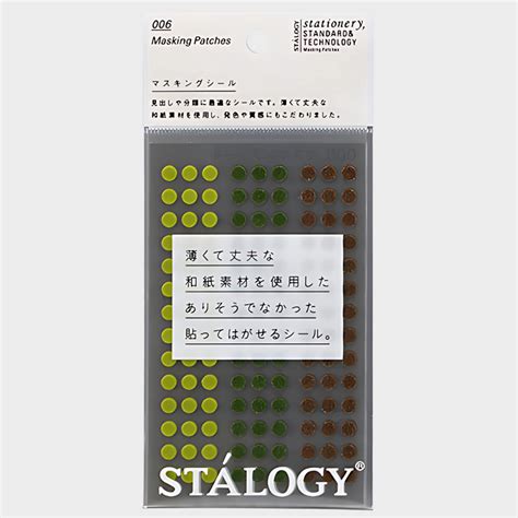 Stalogy | Masking Tape Patches | Circular | 5mm | 630 Dots – INDOFUTURE