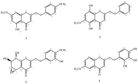 Four New 2-(2-Phenylethyl)chromone Derivatives from Chinese Agarwood ...