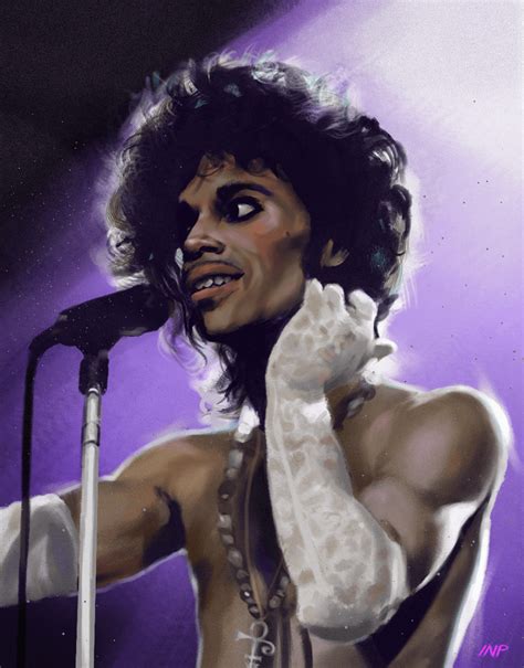 A painting of Prince I did. : r/PRINCE