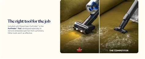 Amazon.com - Bissell PowerClean FurFinder 200W Self-Standing Cordless Vacuum w/Tangle Free Brush Rol