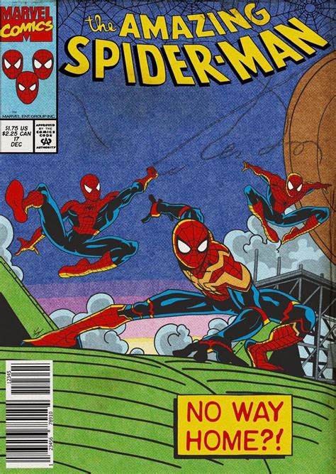 Spiderman Comic Cover Vintage