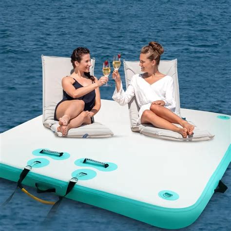 Image result for Inflatable Floating Dock
