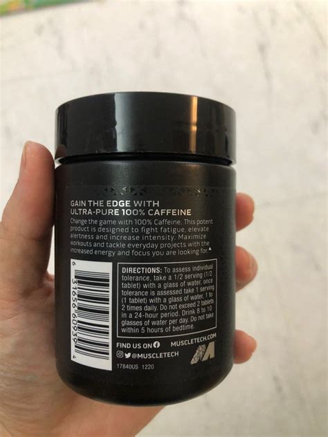 Image result for MuscleTech Caffeine