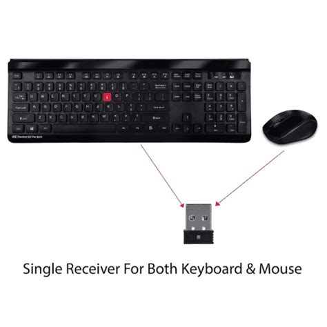 Buy iBall Magical Duo 2 Wireless Keyboard and Mouse, Alkaline Battery ...