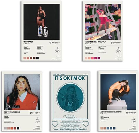 Amazon.com: VUIPAJQC Tate Poster McRae Album Cover Limited Edition ...